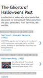 Mobile Screenshot of ghostsofhalloween.blogspot.com