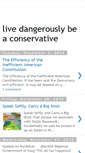 Mobile Screenshot of conservativeinmuskegon.blogspot.com