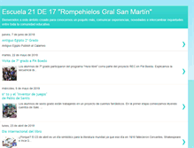 Tablet Screenshot of escuela21de17.blogspot.com