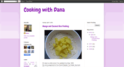 Desktop Screenshot of cookingwithdana.blogspot.com