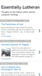 Mobile Screenshot of essentiallylutheran.blogspot.com