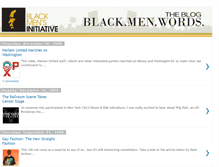 Tablet Screenshot of blackmenwords.blogspot.com