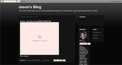 Desktop Screenshot of jasonwarnke.blogspot.com
