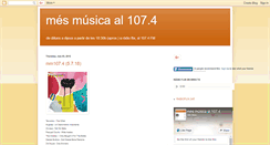 Desktop Screenshot of mesmusicaal107punt4.blogspot.com