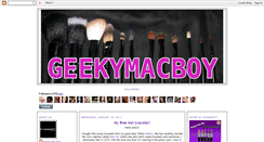 Desktop Screenshot of geekymacboy.blogspot.com