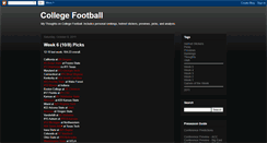 Desktop Screenshot of jonscollegefootball.blogspot.com