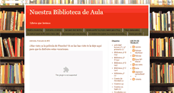 Desktop Screenshot of nuestrabibliotecadeaula.blogspot.com