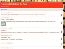 Tablet Screenshot of nuestrabibliotecadeaula.blogspot.com