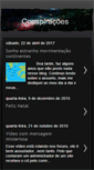 Mobile Screenshot of fatosestranhoseconspiracoes.blogspot.com
