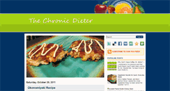 Desktop Screenshot of chronicdieting.blogspot.com