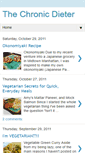 Mobile Screenshot of chronicdieting.blogspot.com