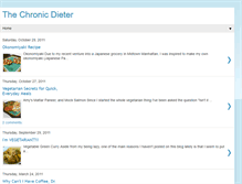 Tablet Screenshot of chronicdieting.blogspot.com