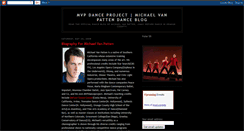 Desktop Screenshot of mvpdanceproject.blogspot.com