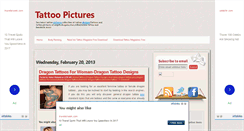 Desktop Screenshot of ahatattoopictures.blogspot.com