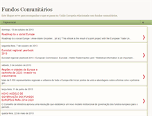 Tablet Screenshot of fundos-comunitarios.blogspot.com