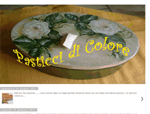 Tablet Screenshot of pasticcidicolore.blogspot.com