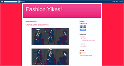 Desktop Screenshot of fashionyikes.blogspot.com