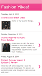 Mobile Screenshot of fashionyikes.blogspot.com