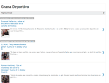 Tablet Screenshot of granadeportivo.blogspot.com