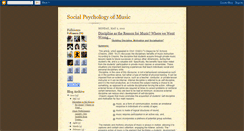 Desktop Screenshot of musicalsocialpsych.blogspot.com
