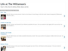 Tablet Screenshot of lifeatthewilliamsons.blogspot.com