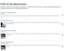 Tablet Screenshot of faithoftheabomination.blogspot.com