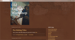 Desktop Screenshot of oldenglishworkshop.blogspot.com