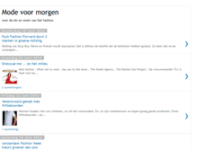 Tablet Screenshot of modevoormorgen.blogspot.com