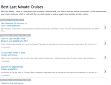 Tablet Screenshot of bestlastminutecruises.blogspot.com