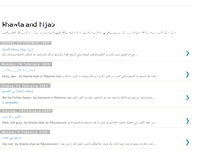 Tablet Screenshot of khawlaandhijab.blogspot.com