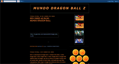 Desktop Screenshot of dragonballz-mangas.blogspot.com