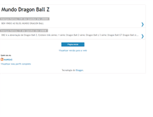 Tablet Screenshot of dragonballz-mangas.blogspot.com