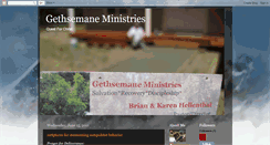 Desktop Screenshot of gethsemaneministries.blogspot.com