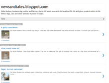 Tablet Screenshot of newsandtales.blogspot.com
