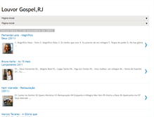 Tablet Screenshot of gospeldolouvor.blogspot.com
