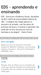 Mobile Screenshot of eds-aprendendoeensinando.blogspot.com