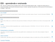 Tablet Screenshot of eds-aprendendoeensinando.blogspot.com
