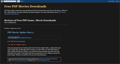 Desktop Screenshot of freepspmoviesdownload.blogspot.com