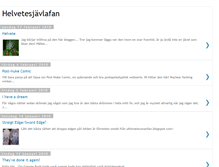 Tablet Screenshot of helvetesjavlafan.blogspot.com