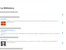 Tablet Screenshot of elbibliotecario-jmtv.blogspot.com