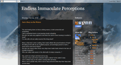 Desktop Screenshot of endless-immaculate-perceptions.blogspot.com