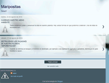 Tablet Screenshot of maripositas-semi.blogspot.com
