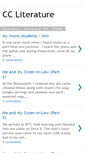 Mobile Screenshot of ccliterature.blogspot.com