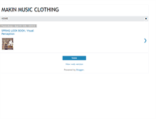 Tablet Screenshot of makinmusicclothing.blogspot.com