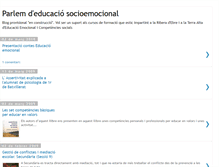 Tablet Screenshot of parlemdeducaciosocioemocional.blogspot.com