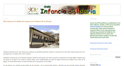 Desktop Screenshot of infanciasolidaria.blogspot.com