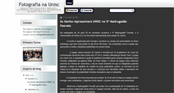 Desktop Screenshot of fotografianaunisc.blogspot.com