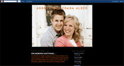 Desktop Screenshot of andrewandchana.blogspot.com