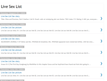Tablet Screenshot of live-sex-list.blogspot.com