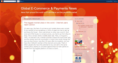 Desktop Screenshot of global-ecommerce-news.blogspot.com